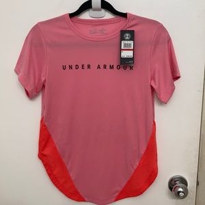 Pink Under Armour Top